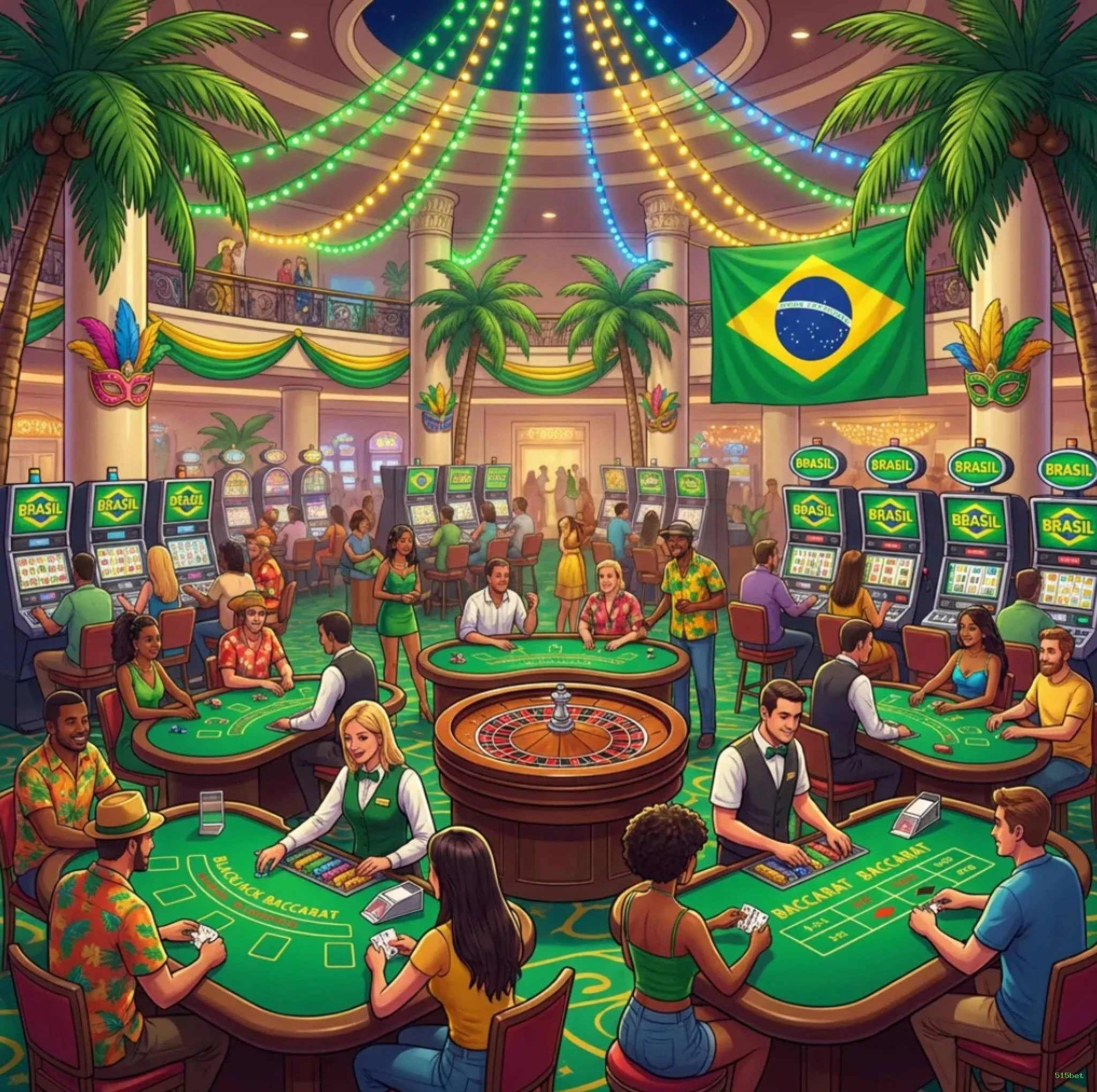 Equipe de suporte ao cliente da 515bet